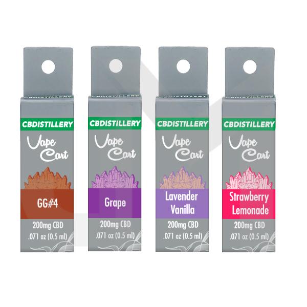 CBDistillery 200mg CBD Vape Cartridges
