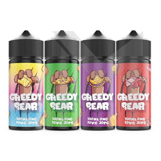 Greedy Bear 100ml Shortfill 0mg (70VG/30PG)