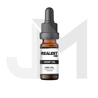 Realest CBD 1750mg Broad Spectrum CBD 10ml Hemp Oil (BUY 1 GET 1 FREE)