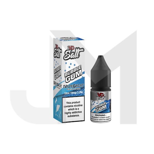 New! I VG Salt 10mg 10ml Nic Salt (50VG/50PG)