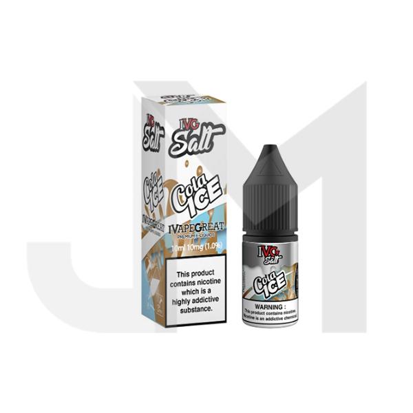 New! I VG Salt 10mg 10ml Nic Salt (50VG/50PG)