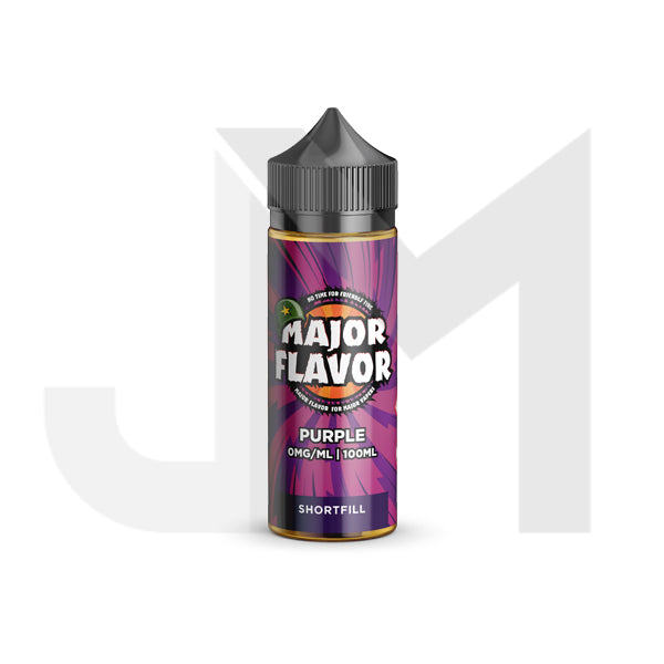 Major Flavor 100ml Shortfill 0mg (70VG/30PG)