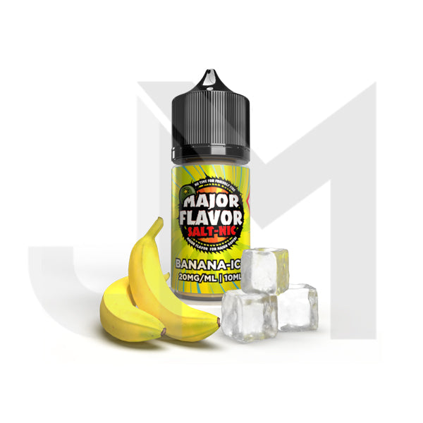 10mg Major Flavor Nic Salts 10ml (60VG/40PG)