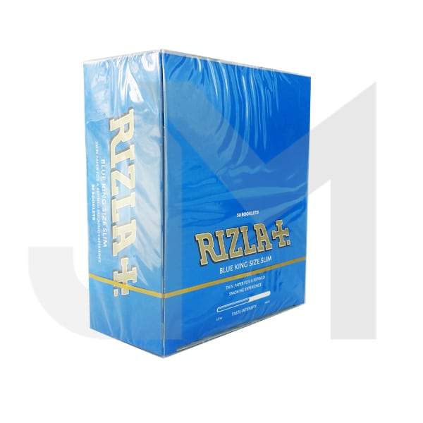 50 Blue King Size Slim Rizla Rolling Papers