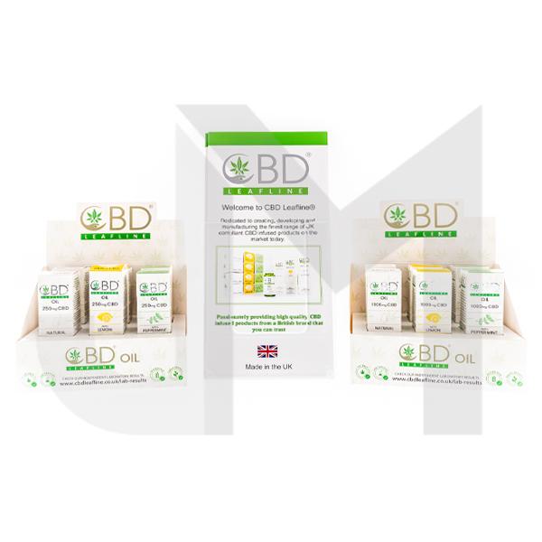 CBD Leafline Starter Pack Box 12 (1 of Each Strength and Flavour)