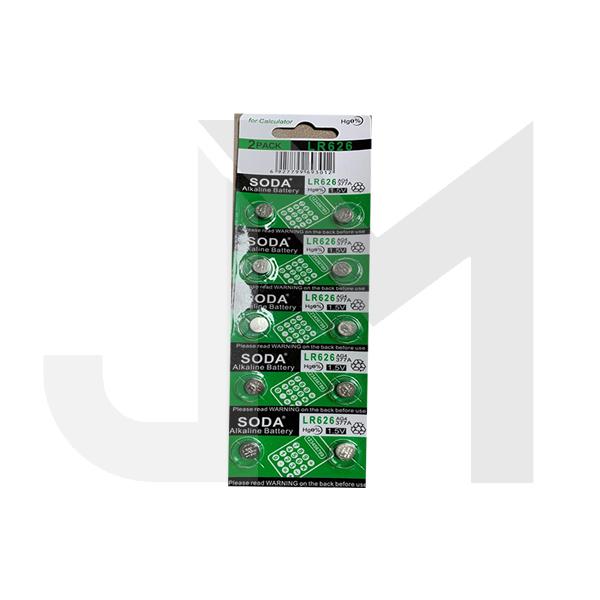 SODA Alkaline Cell Battery AG4 LR626