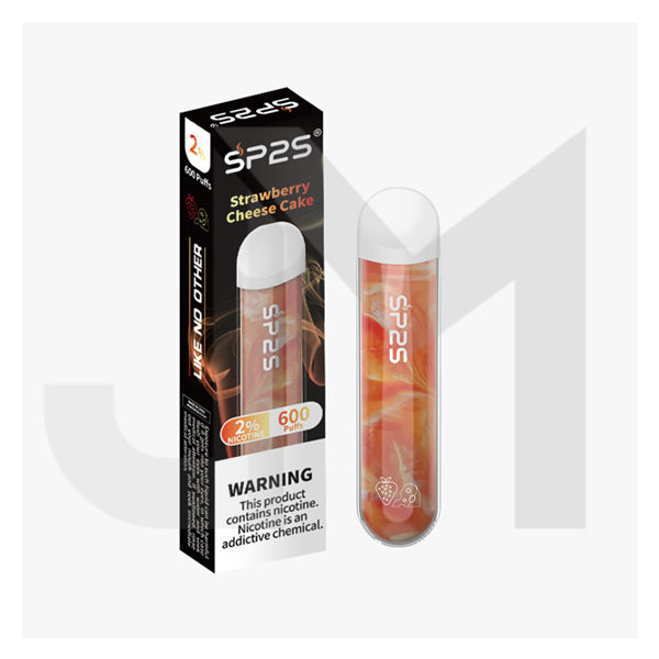 20mg SP2S Disposable Vape Device 600 Puffs (BUY 1 GET 1 FREE)