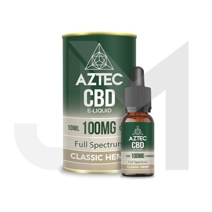 Aztec CBD 100mg CBD Vaping Liquid 10ml (50PG/50VG)